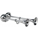 The Dominator Stainless Steel Dual Trumpet - Wolo Model# 125 (Marine Grade)