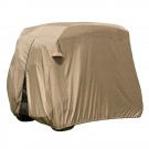 Classic Accessories 74442 Fairway Golf Car Easy-On Cover, Tan