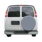 Custom Fit Spare Tire Cover In Grey Model 3 - Classic# 80-090-161001-00