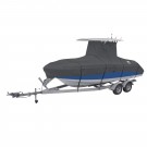 ONE NEW STORMPRO T-TOP BOAT COVER CHARCOAL - MODEL D - CLASSIC# 20-307-111001-RT