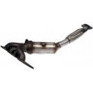 Cast Exhaust Manifold With Integrated Catalyic Converter - Dorman# 674-627